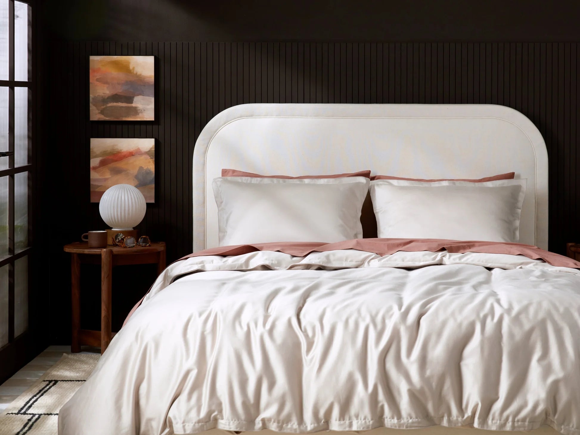 Ivory Long-Staple Cotton Sateen Bedsheet