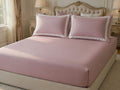 Dusty Rose Cotton Bedsheet Set | 300 TC | King Size