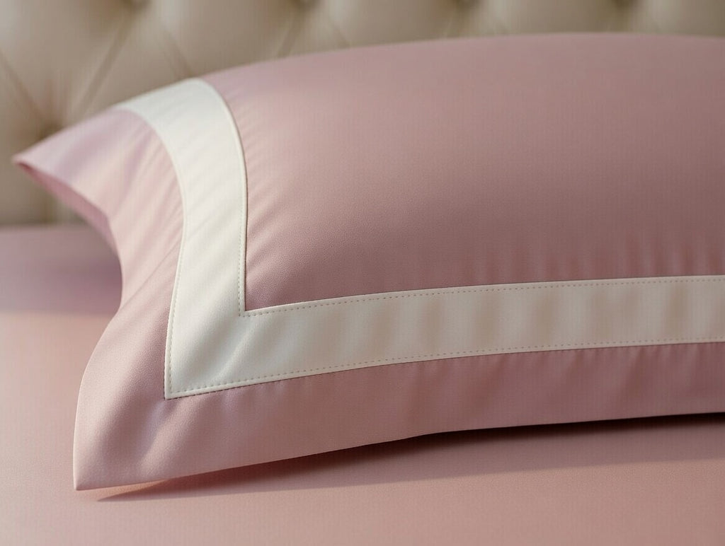 Dusty Rose Cotton Bedsheet Set | 300 TC | King Size