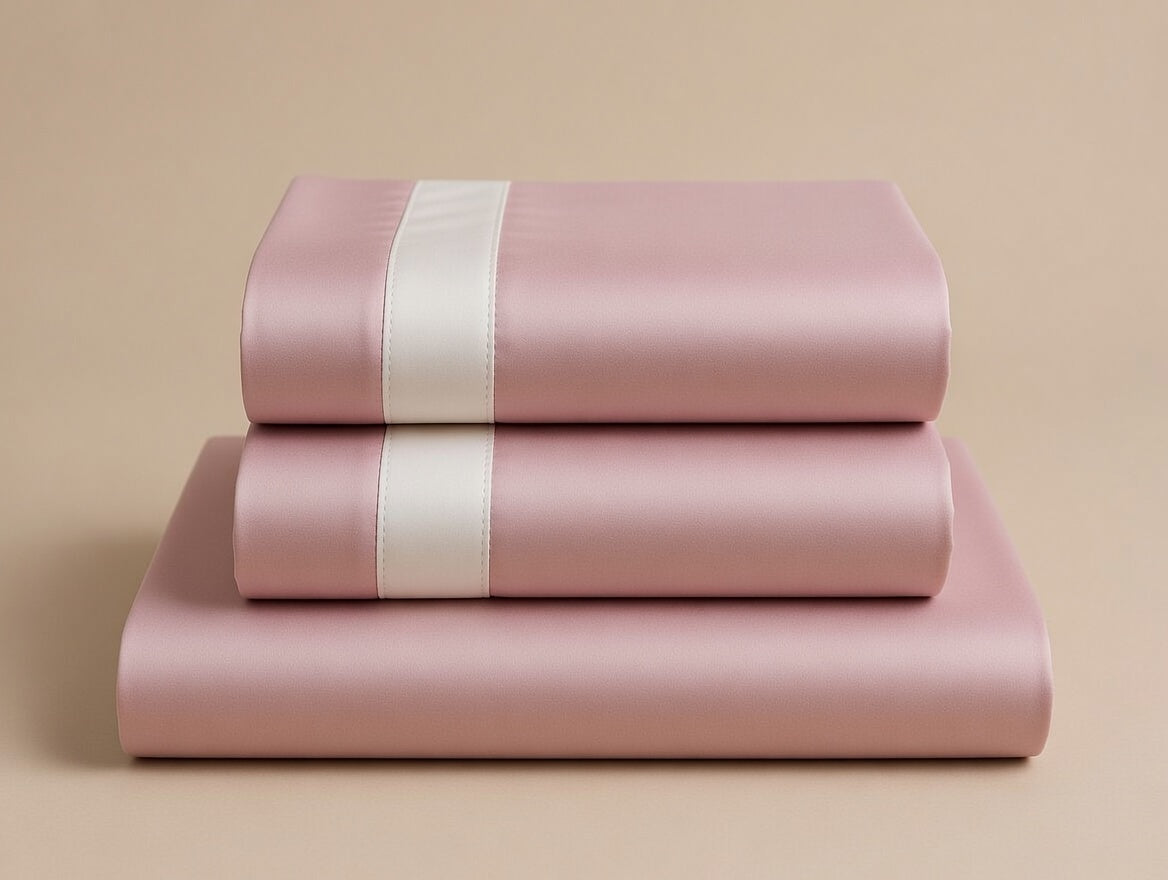 Dusty Rose Cotton Bedsheet Set | 300 TC | King Size