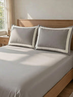 Dark Grey Cotton Bedsheet | 300 TC | King Size